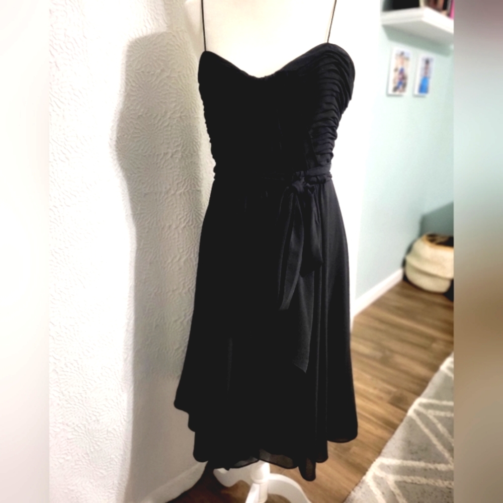 Lauren Ralph Lauren Black Spaghetti Strap Dress